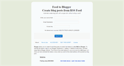 Desktop Screenshot of feedtoblogger.fullcontentrss.com