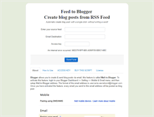 Tablet Screenshot of feedtoblogger.fullcontentrss.com